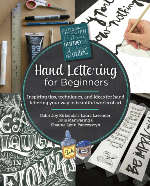 Book cover of: Hand Lettering for Beginners