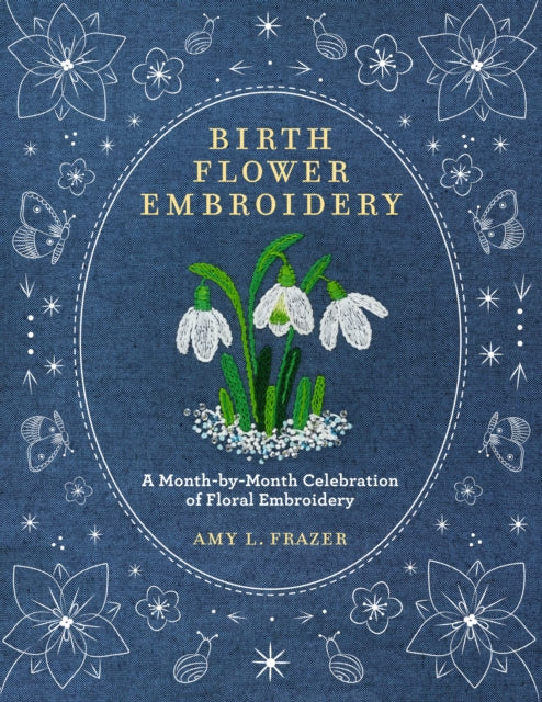 Book cover of: Birth Flower Embroidery