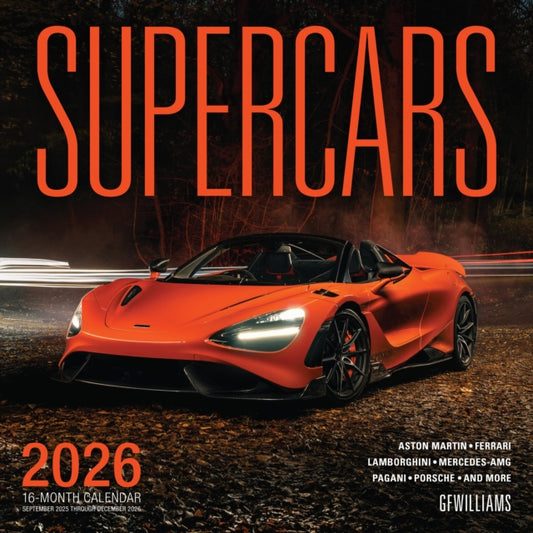 Book cover of: Supercars 2026