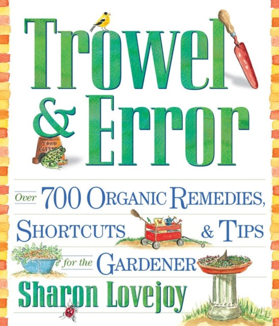 Book cover of: Trowel and Error. By: Sharon Lovejoy