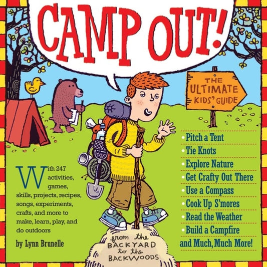 Book cover of: Camp Out!. By: Lynn Brunelle