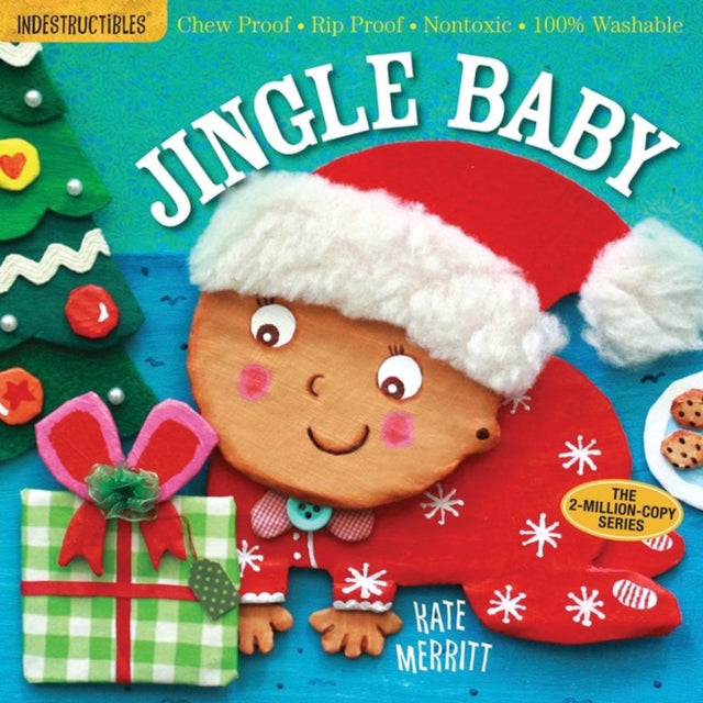 Book cover of: Indestructibles: Jingle Baby (baby's first Christmas book). By: Kate Merritt