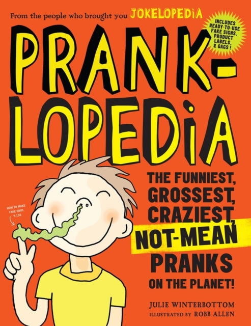 Book cover of: Pranklopedia. By: Julie Winterbottom