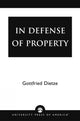Book cover of: In Defense of Property