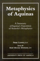 Book cover of: Metaphysics of Aquinas