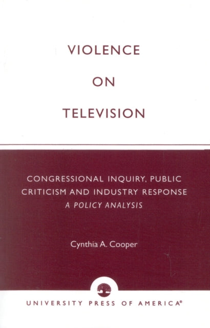 Book cover of: Violence on Television