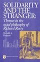 Book cover of: Solidarity and the Stranger. By: Ronald Alexander Kuipers