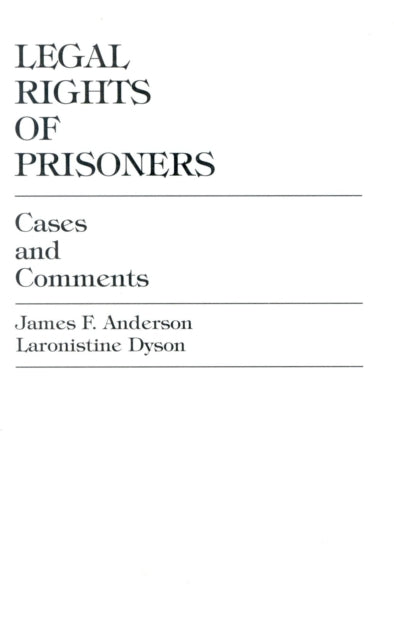Book cover of: Legal Rights of Prisoners