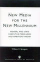 Book cover of: New Media for the New Millennium. By: William C. Spragens