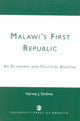 Book cover of: Malawi's First Republic. By: Harvey J. Sindima