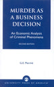 Book cover of: Murder as a Business Decision. By: G.E. March