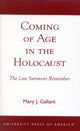 Book cover of: Coming of Age in the Holocaust
