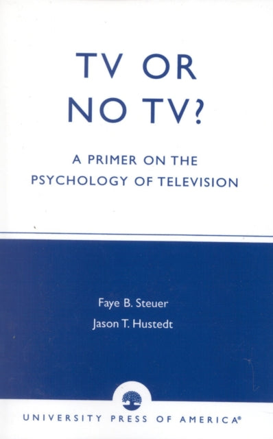 Book cover of: TV or No TV?