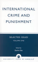 Book cover of: International Crime and Punishment. By: Sienho Yee