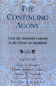 Book cover of: Continuing Agony. By: Harry James Cargas