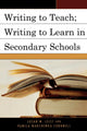 Book cover of: Writing to Teach; Writing to Learn in Secondary Schools. By: Susan M. Leist, Susan R. Mondschein Leist