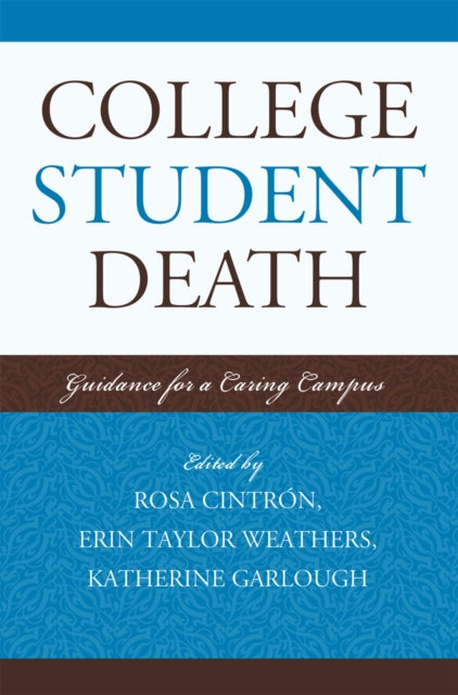 Book cover of: College Student Death