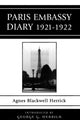 Book cover of: Paris Embassy Diary 1921D1922. By: Agnes Blackwell Herrick