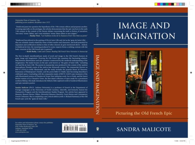 Book cover of: Image and Imagination. By: Sandra Malicote