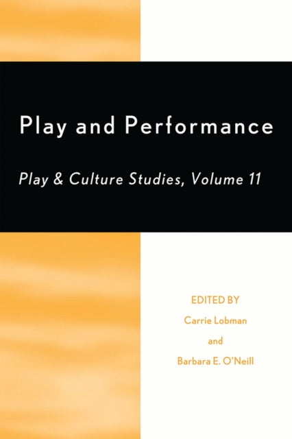 Book cover of: Play and Performance