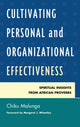 Book cover of: Cultivating Personal and Organizational Effectiveness