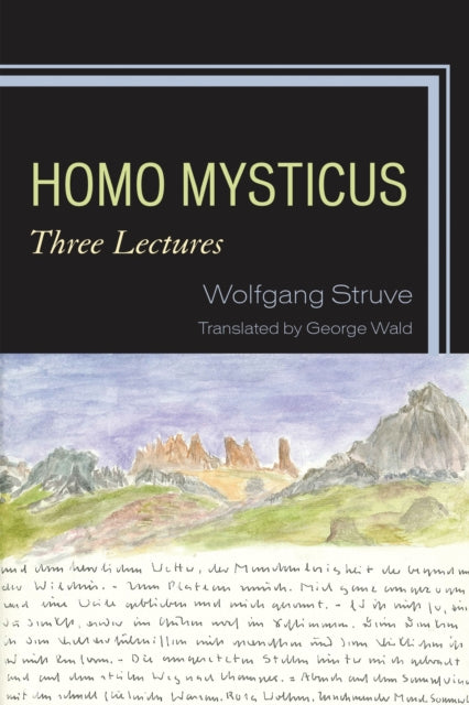 Book cover of: Homo Mysticus. By: Wolfgang Struve