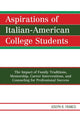 Book cover of: Aspirations of Italian-American College Students. By: Joseph R. Franco