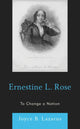 Book cover of: Ernestine L. Rose. By: Joyce B. Lazarus