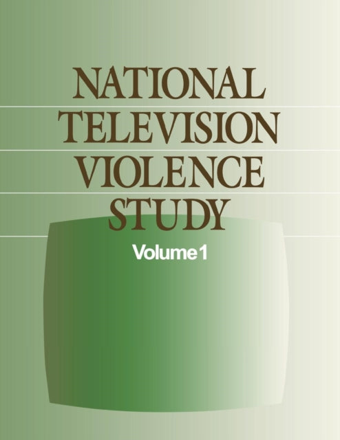 Book cover of: National Television Violence Study