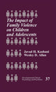 Book cover of: Impact of Family Violence on Children and Adolescents