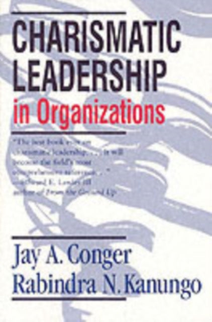 Book cover of: Charismatic Leadership in Organizations