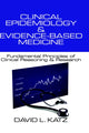 Book cover of: Clinical Epidemiology & Evidence-Based Medicine. By: David L. Katz
