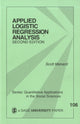 Book cover of: Applied Logistic Regression Analysis