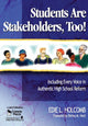 Book cover of: Students Are Stakeholders, Too!. By: Edie L. Holcomb, Edie L Holcomb