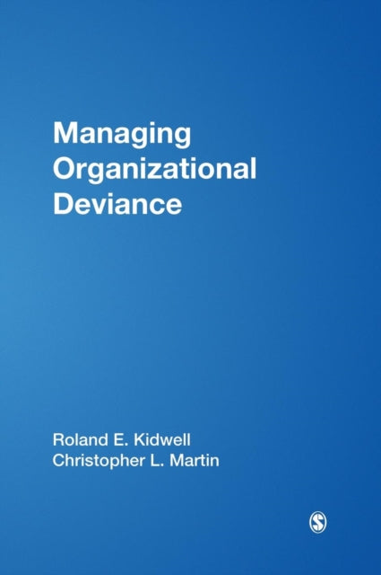 Book cover of: Managing Organizational Deviance