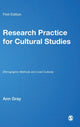 Book cover of: Research Practice for Cultural Studies. By: Ann Gray