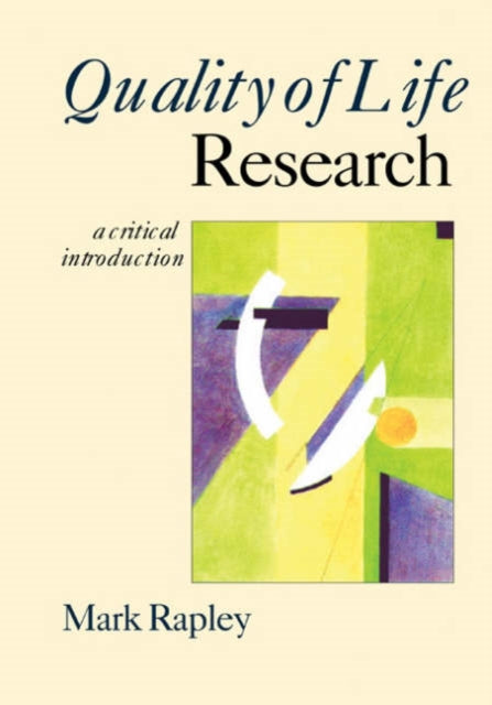Book cover of: Quality of Life Research