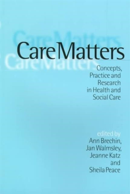 Book cover of: Care Matters