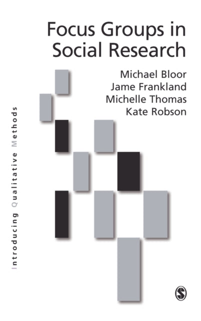 Book cover of: Focus Groups in Social Research