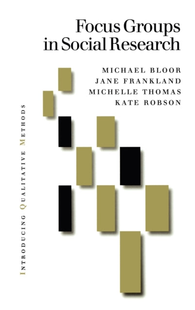 Book cover of: Focus Groups in Social Research