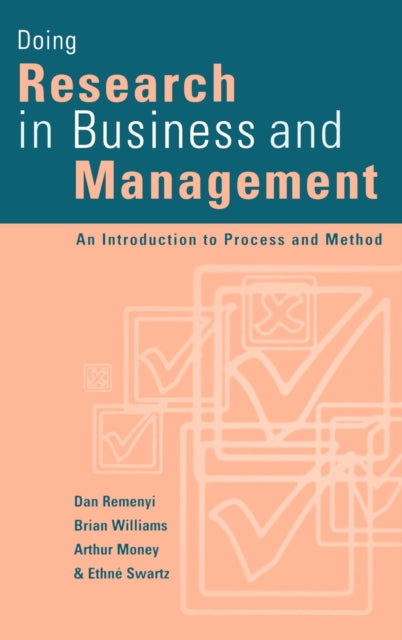 Book cover of: Doing Research in Business and Management. By: Dan Remenyi