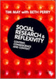 Book cover of: Social Research and Reflexivity. By: Tim May