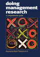 Book cover of: Doing Management Research