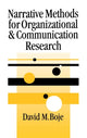 Book cover of: Narrative Methods for Organizational & Communication Research