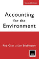 Book cover of: Accounting for the Environment. By: Robert H. Gray