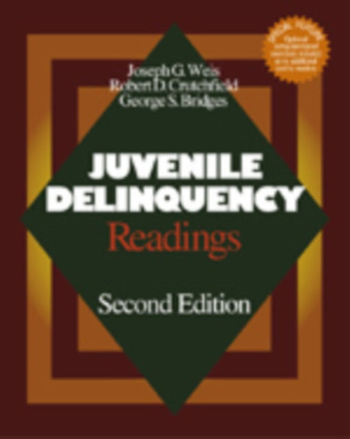 Book cover of: Juvenile Delinquency. By: Joseph G. Weis