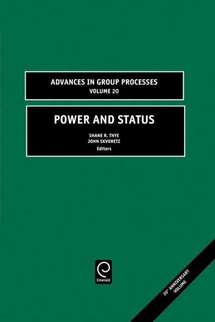 Book cover of: Power and Status