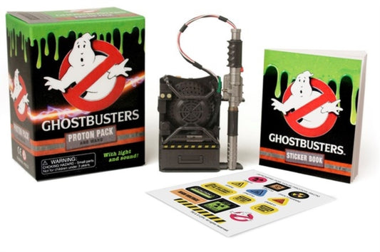 Book cover of: Ghostbusters: Proton Pack and Wand. By: Running Press