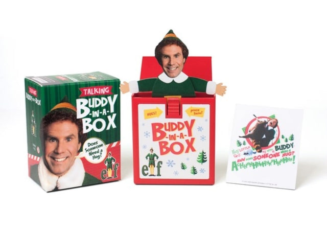 Book cover of: Elf Talking Buddy-in-a-Box. By: Running Press