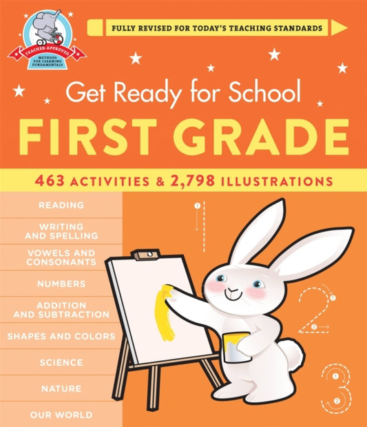 Book cover of: Get Ready for School: First Grade (Revised and Updated). By: Heather Stella
